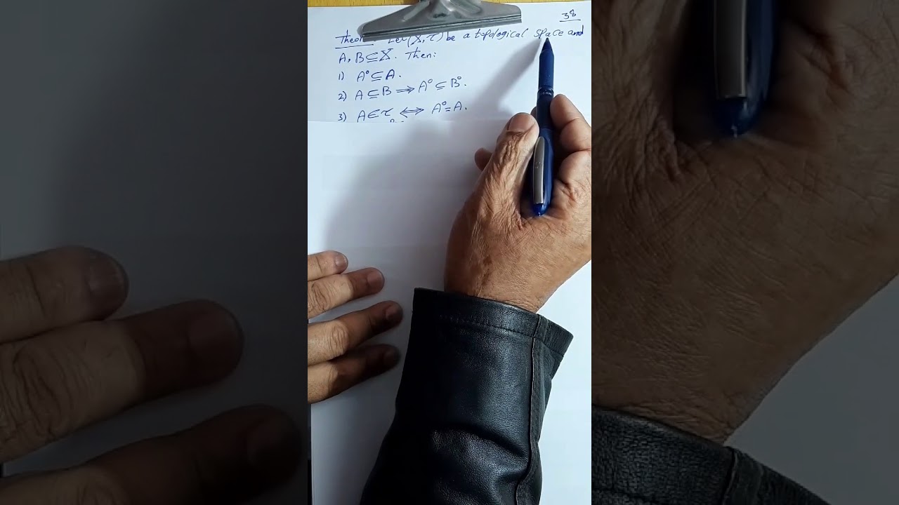 Interior points and interior set   :المحاضرة 6