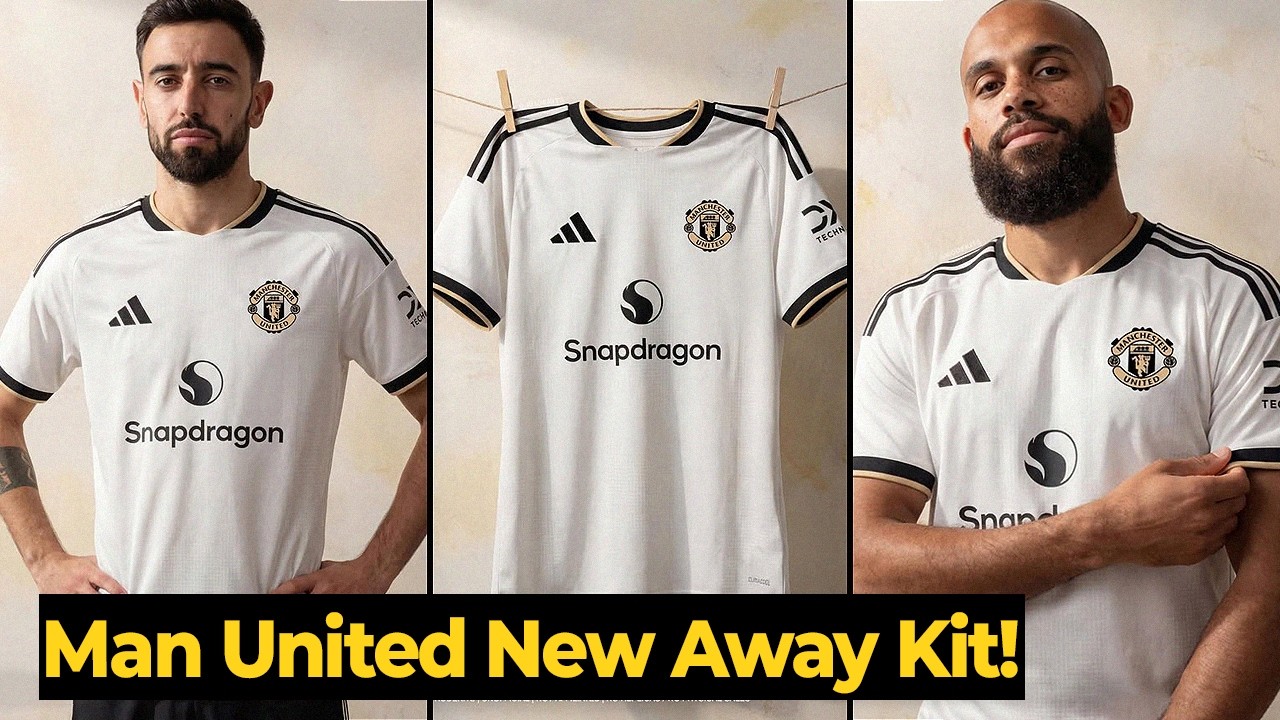 New look of how Manchester United away kit for the 2026/2027 