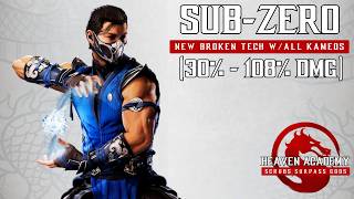 MK1 - Sub-Zero New Broken Tech (30+ Win Streak!!!)