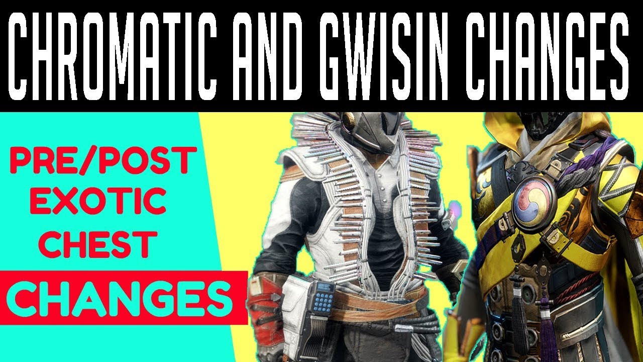 Pre/Post Patch Chromatic Fire And Gwisin Vest Changes