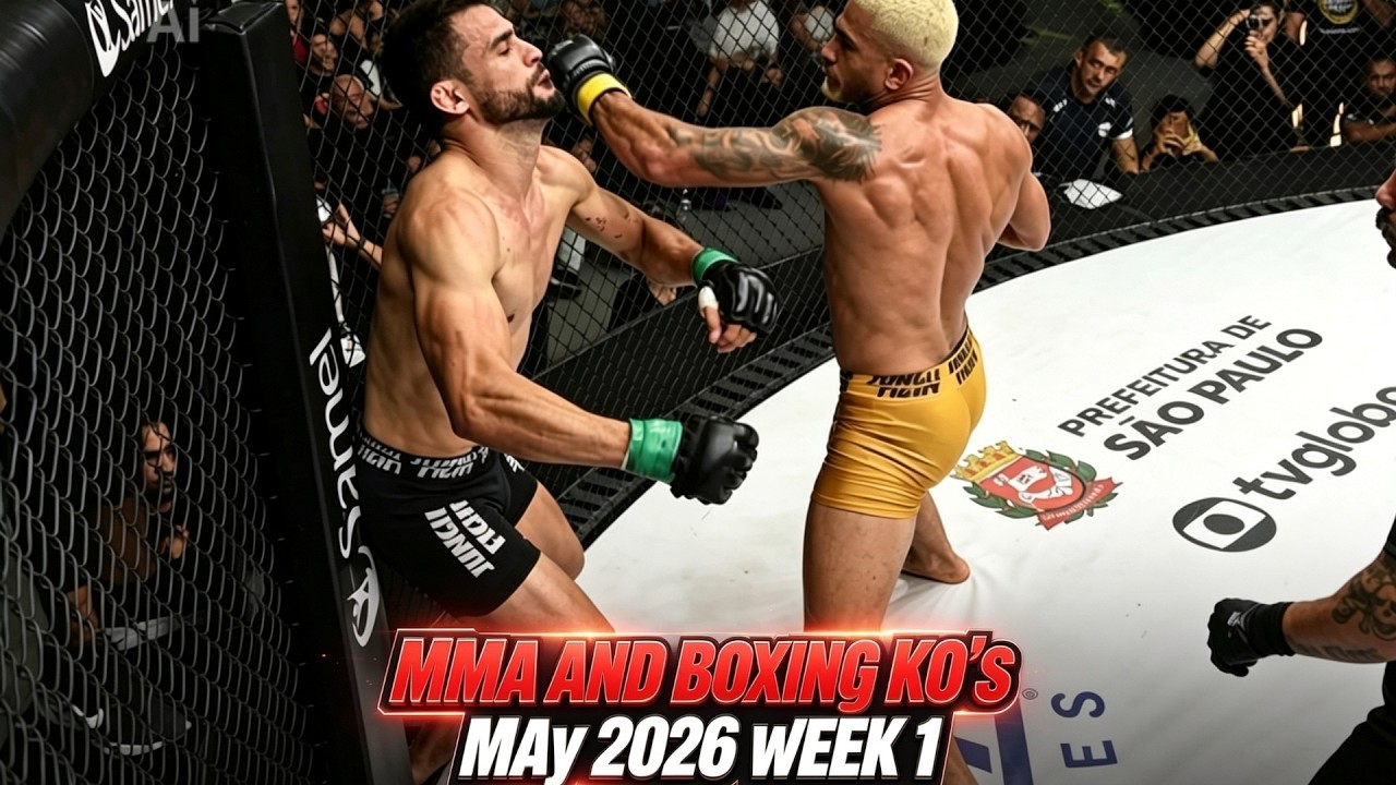 The MOST BRUTAL MMA & Boxing Knockouts of May 2026 😳