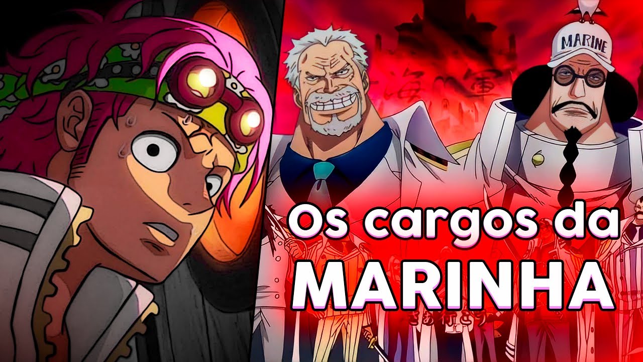 One Piece - Entenda como funciona a hierarquia da Marinha