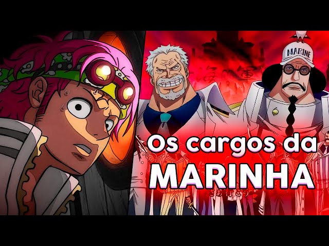 One Piece - Entenda como funciona a hierarquia da Marinha