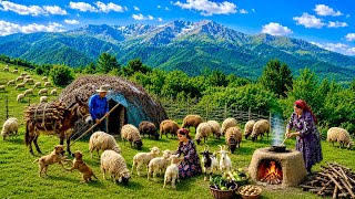 Sheep Migration to Mountain Pastures | A New Adventure & Simple Lunch in the Highlands