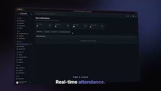 Harmony HR: Time & attendance