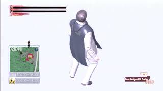 Deadly Premonition (PS3) - out of bounds behind Muses Gallery