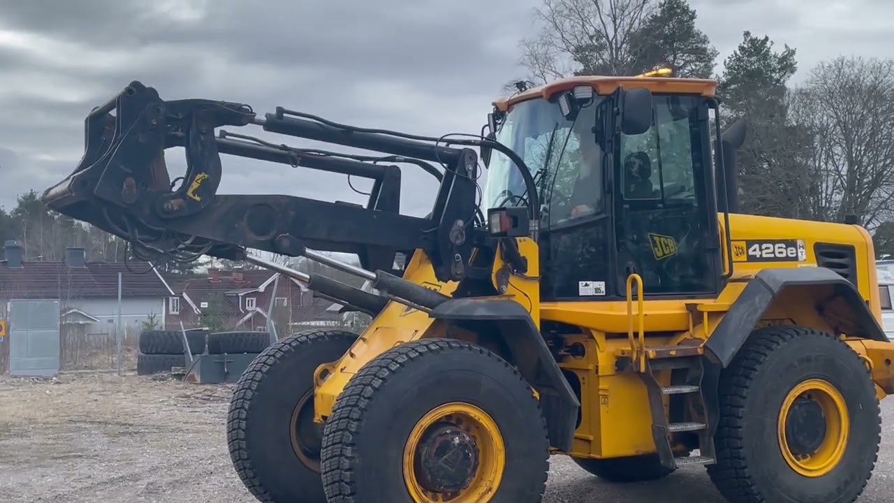 Hjullastare med utrustning JCB 426e HT