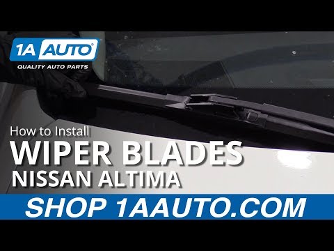 How to Replace Windshield Wipers 02-12 Nissan Altima