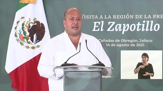 Visita al Zapotillo con el presidente de México