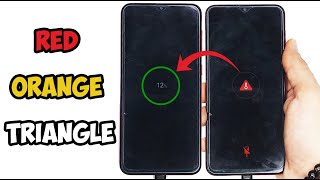 How to fix Samsung A10 | A20 | A30 | A50 showing a red/orange triangle while charging?