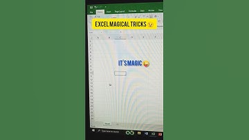excel funny magical tips and tricks😜🤪 #shorts #youtubeshorts #shortvideo #short