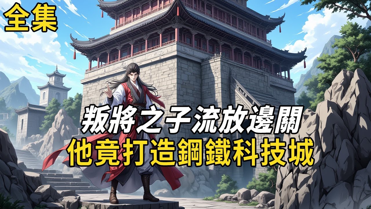 30小时全集：《叛將之子流放邊關？他竟打造鋼鐵科技城！》穿越成被通緝的侯府之子，隱姓埋名於邊關母女花家中，從一無所有到黑科技種田，水泥火藥煉鋼鐵，終將荒涼邊關打造成無敵科技之城！