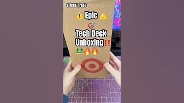 ⚠️Epic W Tech Deck Tuesday Unboxing from Target 🎯! #techdeck #techdecktuesday #target #shorts