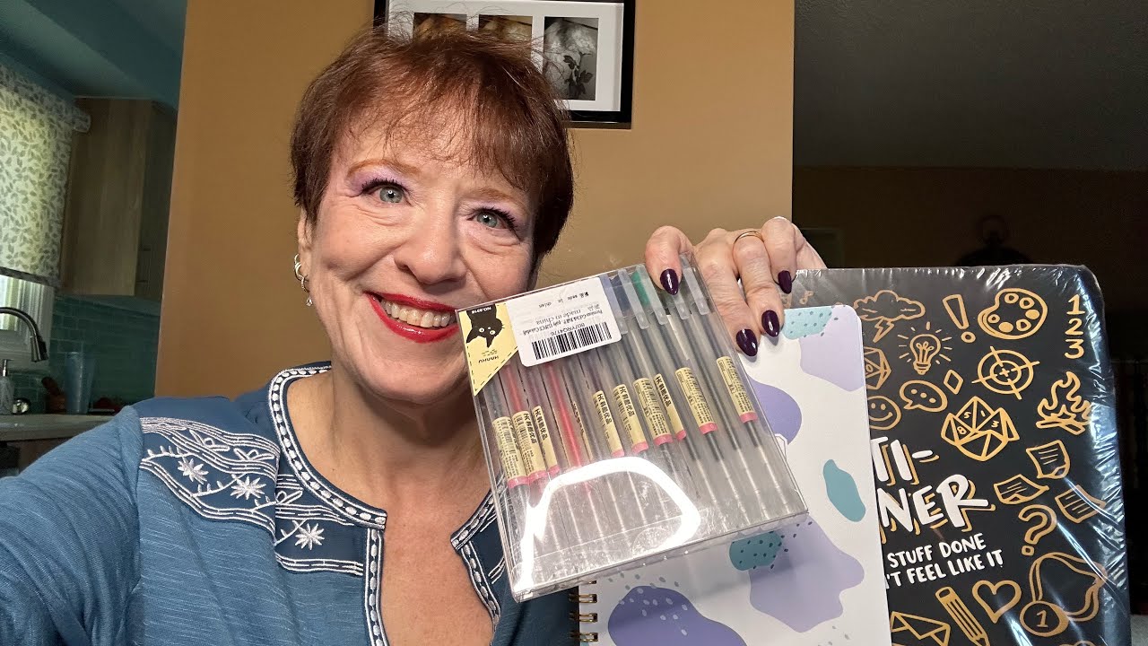 ASMR-help me set up my planners - quiet soft spoken lots of tingles