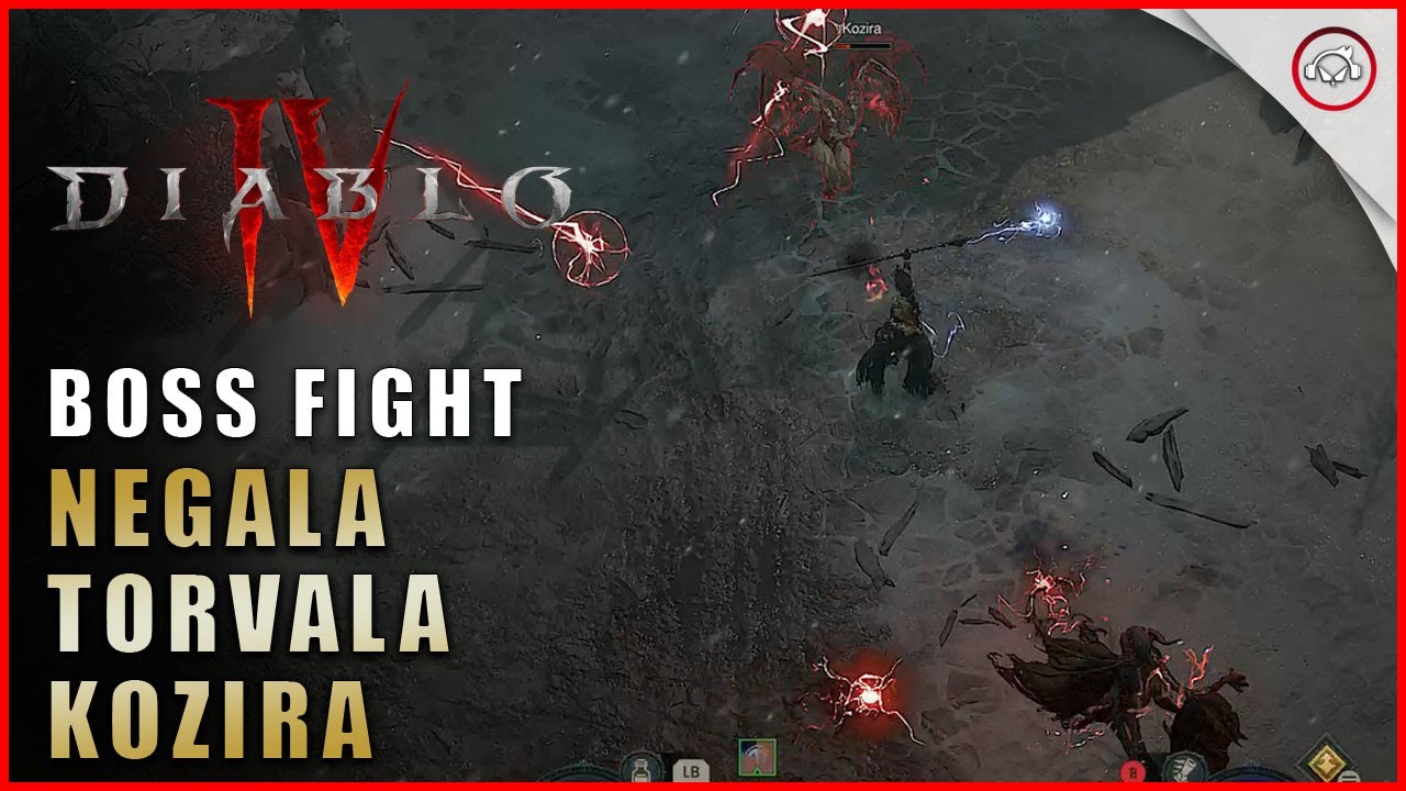 Miniatura do vídeo Diablo 4, Como derrotar os Bosses Negala, Torvala e Kozira, Escolhida de Lilith | Super-Dica