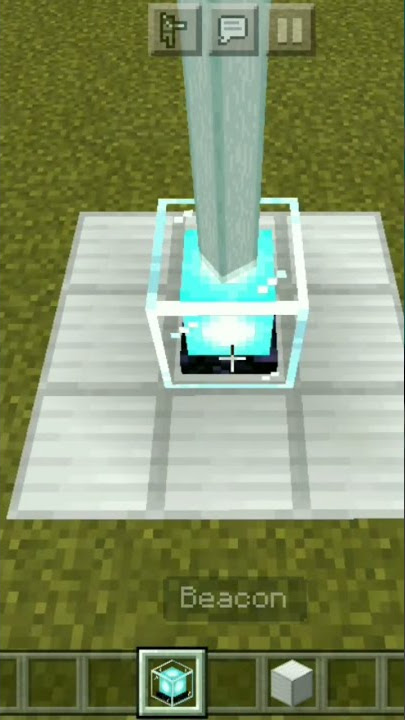How to make LASER light in minecraft #minecraft #shorts #minecraftshorts