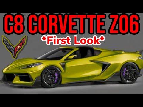 Mid Engine C8 Corvette Z06 2023 TRACK FOOTAGE released FIRST LOOK ...