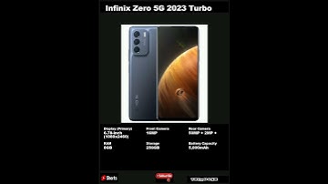 Infinix Zero 5G 2023 Turbo SmartPhone Features|#shorts