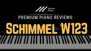 🎹﻿ W. Schimmel W123 Upright Piano Demo & Review 🎹 by Merriam Music 4,024 views 4 months ago 10 minutes, 5 seconds
