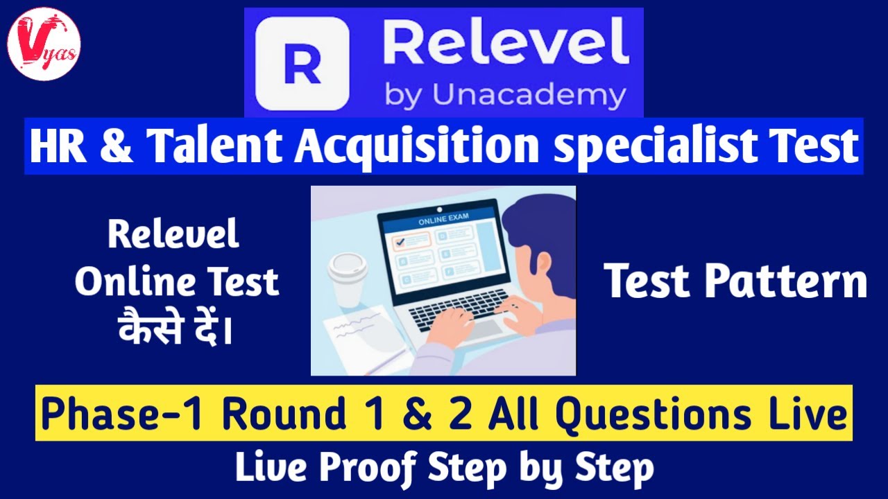 Relevel HR & Talent Acquisition specialist Test | Phase-1 Round 1 & 2 ...