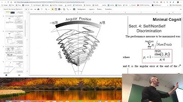 Evolutionary robotics lecture 10: Active categorical perception. (Filmed Feb 14, 2019)