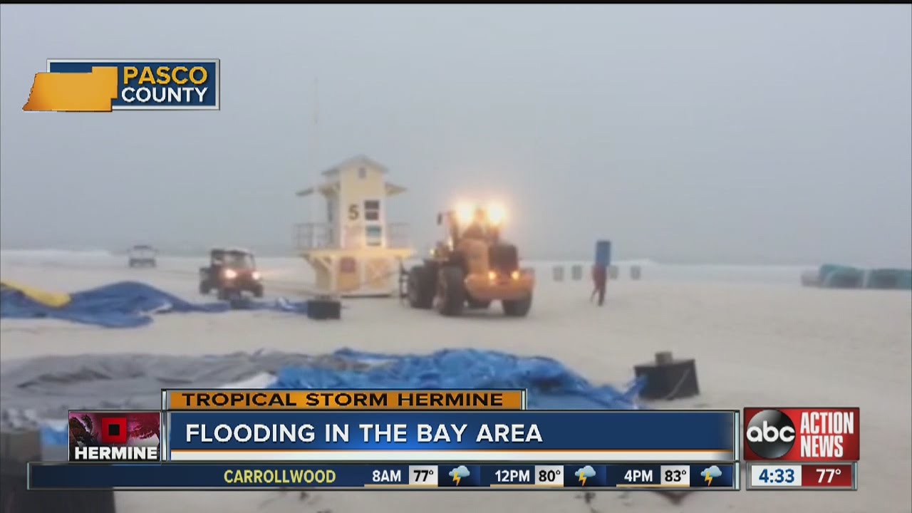 Flooding in the Bay area - YouTube