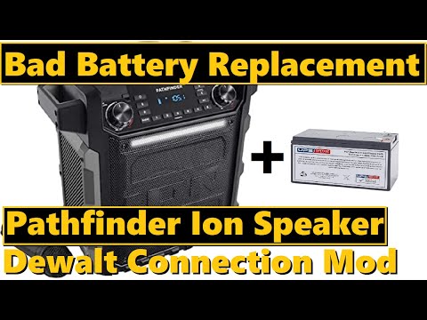 Pathfinder 2 Ion Battery Replace and Dewalt Connection Modification