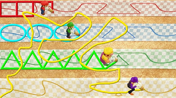 What if EVERYONE had Random Inputs in Mario Party?