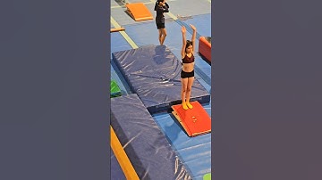 Help! Does anybody know how to overcome my backflip fear? 🤔 #shorts #gymnastics #backflip