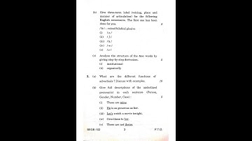 BEGE - 102 DECEMBER 2020 QUESTION PAPER
