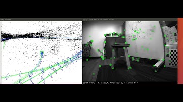 Closed-loop Navigation Sequence 1 in Office Environment