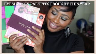 VLOGMAS-ISH | EYESHADOW PALETTES I BOUGHT IN 2023 | DID I BUY A LOT | TKBEAUTY7 by Tkbeauty7 60 views 4 months ago 10 minutes, 53 seconds