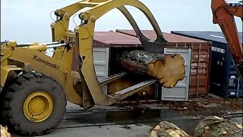 loading logs into container