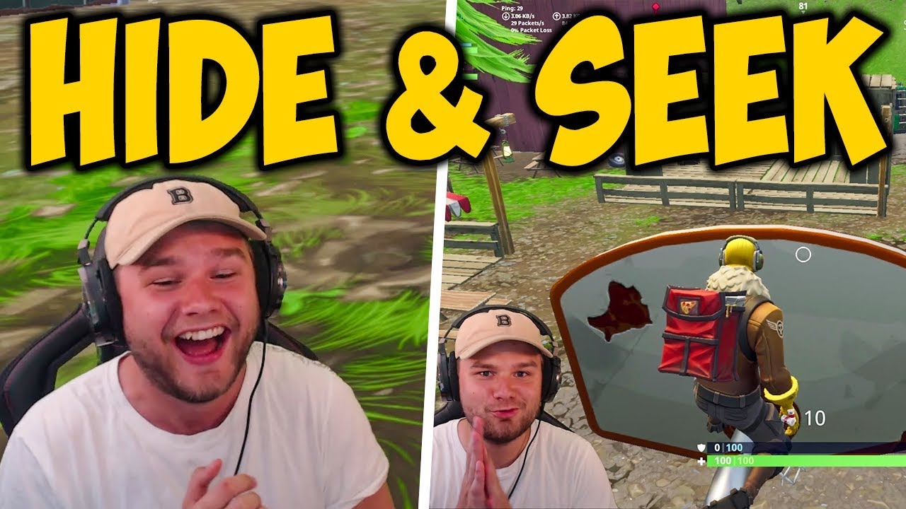 HIDE AND SEEK *KURRAGÖMMA* i Fortnite Playground!!