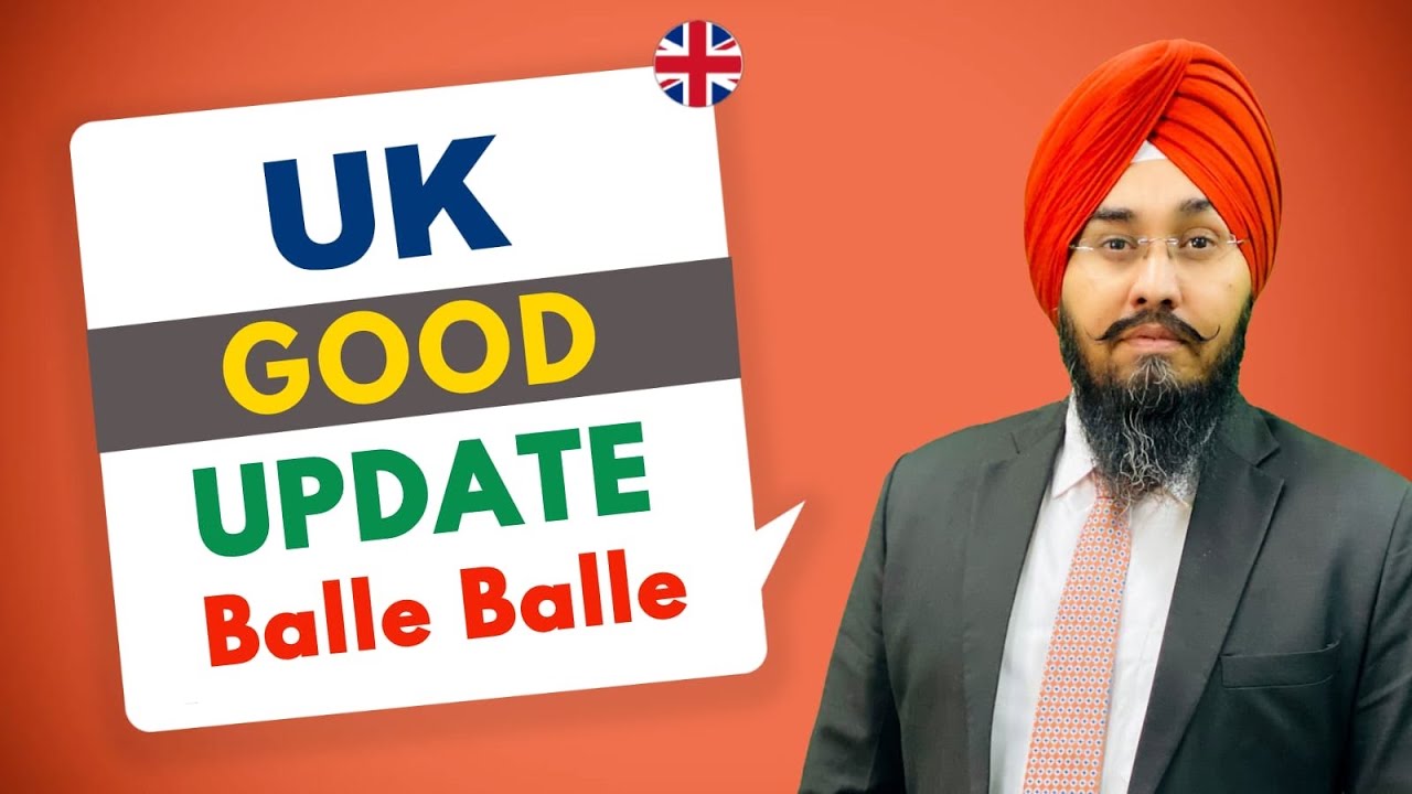 UK 🇬🇧 GOOD UPDATE Balle Balle | STUDY VISA UPDATE 2024 | USA CANADA UK ...
