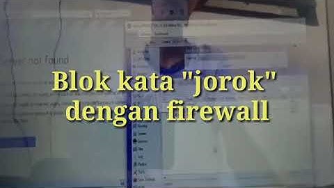 || KONFIGURASI FIREWALL & WEB PROXY PADA MIKROTIK || XII TKJ 1