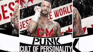 WWE CM Punk Theme “Cult of Personality” (HD - HQ)