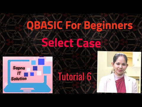 SELECT CASE STATMENT | SELECT COMMAND#qbasic #computereducation #youtubevideos#trendingvideo#youtube