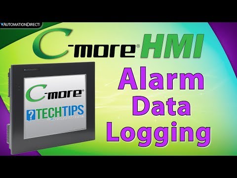 C-more HMI: Alarms Data Logging