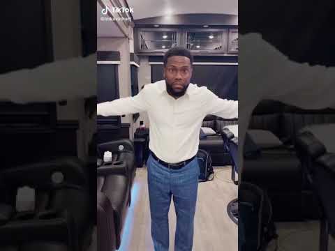 Kevin Hart doing the corvette corvette tik tok dance