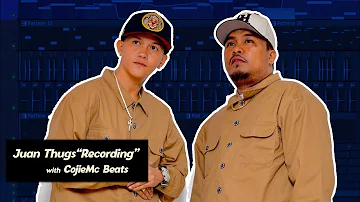 JuanThugs - Wag Na Wag (Recording Session) with CojieMc Beats