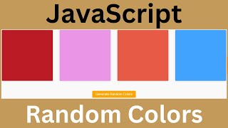 How To Generate Random Colors Using JavaScript