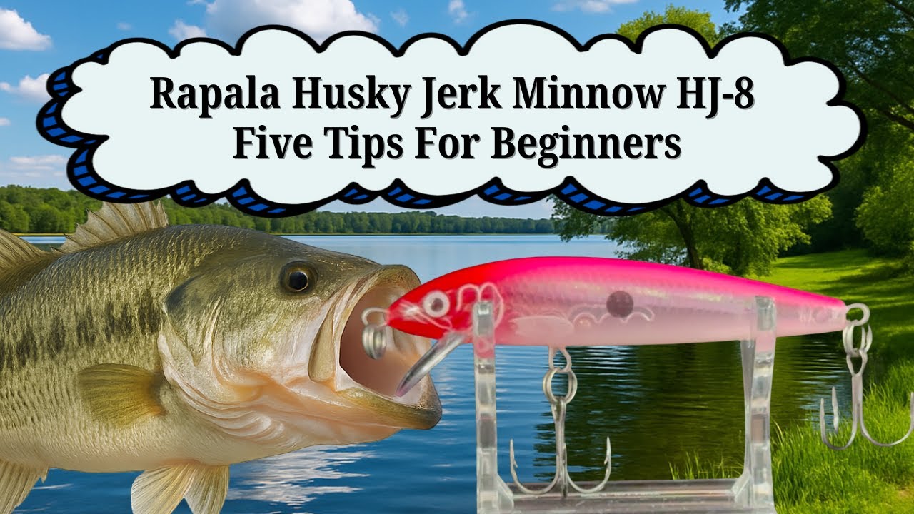 Rapala Husky Jerk Minnow HJ-8: Five Tips For Beginners
