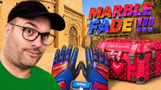 KONACNO SAM OSVOJIO MARBLE FADE RUKAVICE! CS2 CASE OPENING