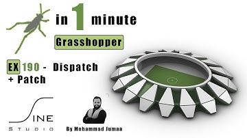 Grasshopper in 1 minute - EX 190 - Dispatch + Patch
