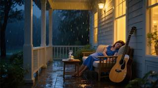 Night Routine Rain Sleep Stream with Soft Rain and Piano Ambience #NightRoutine