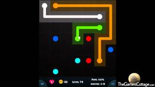Flow Game Level - 78 [7x7] Beginners Pack Connect the Dots screenshot 3