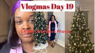 GRWM Christmas Photos | Vlogmas 2021 Day 19 | Simply Nieccee