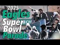 The Philadelphia Eagles Super Bowl Parade in 4k