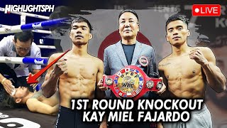 AND STILL❗FIRST ROUND KNOCKOUT❗Miel Fajardo Knockouts Highlights